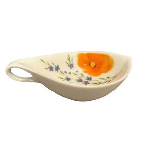 Mikasa Bone China - Dancing Flowers - Nut Dish w/ Handle 6" - A8275 - 1970s